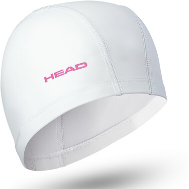 HEAD NYLON-SPANDEX PU COATING Swim Cap White 0